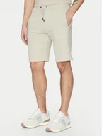 Spodenki męskie - Guess Szorty sportowe Z2YD04 KAIJ1 Écru Regular Fit - miniaturka - grafika 1
