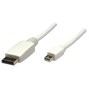 Kabel Mini DisplayPort męski-DisplayPort męski 2m - Kable komputerowe i do monitorów - miniaturka - grafika 2