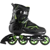 Rolki - Nils Extreme NA9022 CZARNO/ZIELONE ROZM 38 ŁYŻWOROLKI EXTREME - miniaturka - grafika 1