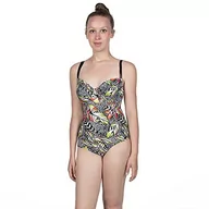 Stroje kąpielowe - Fashy Damski kostium kąpielowy, czarny, standardowy, czarny - miniaturka - grafika 1