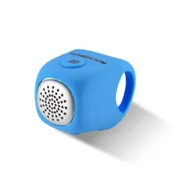 Dzwonki do roweru - Dzwonek rowerowy elektroniczny w obudowie silikonowej - niebieski ROCKBROS - miniaturka - grafika 1
