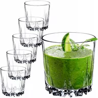 Kubki - KADAX SZKLANKI DO NAPOJÓW WODY SZKLANKI DO DRINKÓW KOKTAJLI 300ML ZESTAW 6SZT - miniaturka - grafika 1