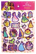 Szkolne artykuły papiernicze - Naklejki holo Disney Księżniczki - 6 arkuszy. - miniaturka - grafika 1