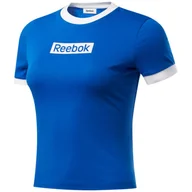Koszulki sportowe damskie - Koszulka Reebok Training Essentials Linear Logo Tee W FK6682 - miniaturka - grafika 1