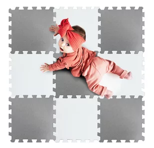 HAPPY KIDDO Mata piankowa puzzle piankowe edukacyjna duża SN84060 - Maty piankowe - miniaturka - grafika 1