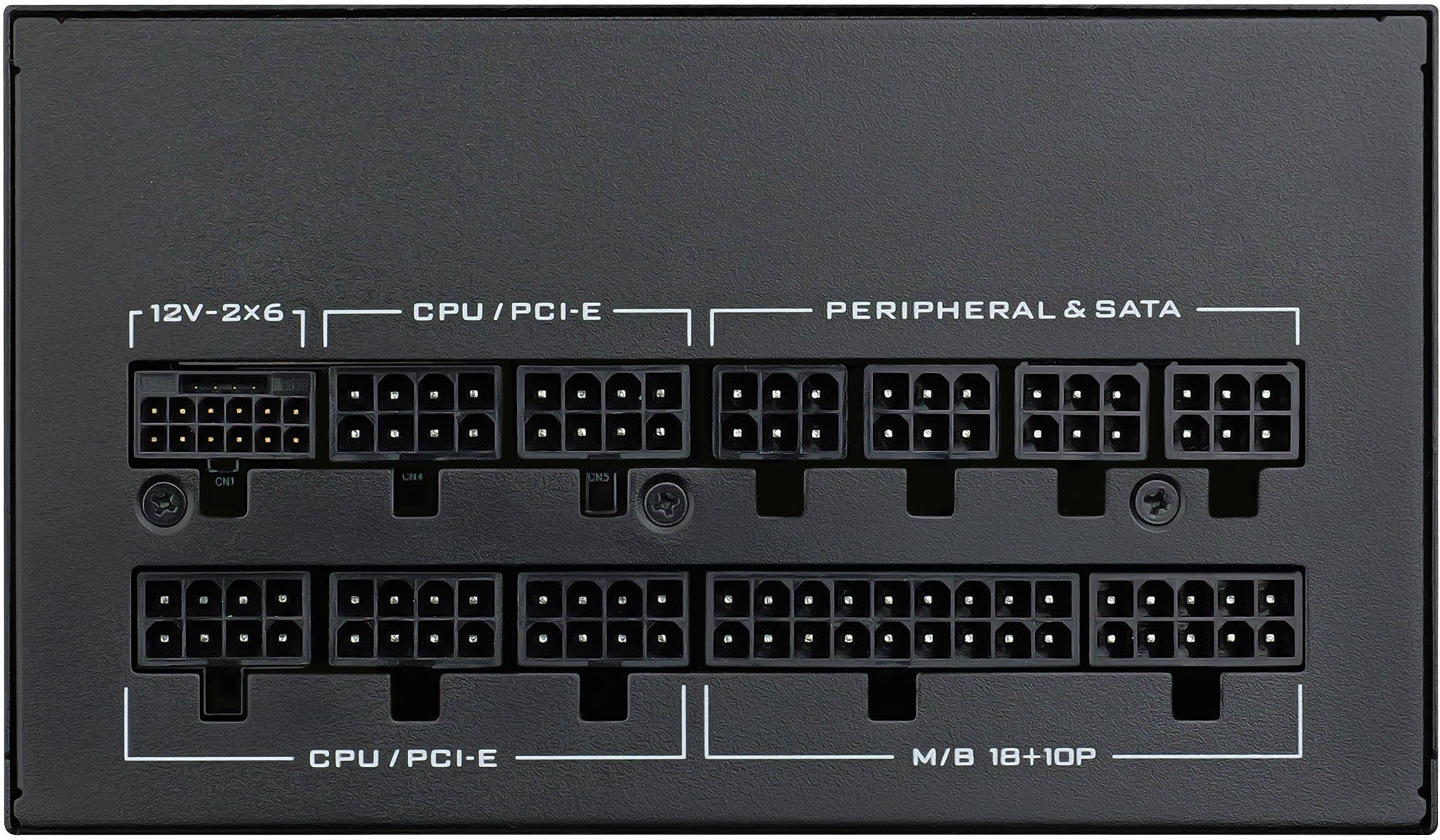 Lian-Li Zasilacz Lian Li SX Series 80 PLUS Platinum Zasilacz, w pełni modularny, PCIe 5.1, ATX 3.1 - 1.200 Watt, czarny