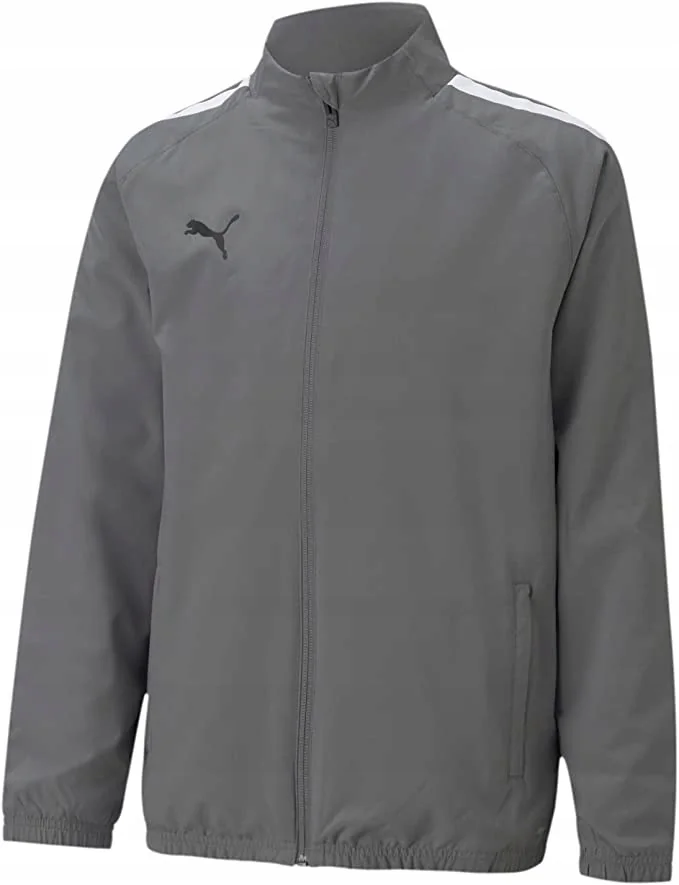 Puma bluza dziecięca poliester szary rozmiar 152 (147 - 152 cm)