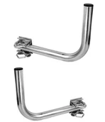 Uchwyty i mocowania do anten satelitarnych - Libox Uchwyt antenowy balkonowy boczny z cybantami 60 cm - miniaturka - grafika 1