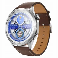 Smartwatch - Hoco z funkcją rozmowy AMOLED Y21 szary - miniaturka - grafika 1