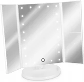 Lusterka do makijażu - Lusterko Do Makijażu Podświetlane Led Zoom X3 - miniaturka - grafika 1