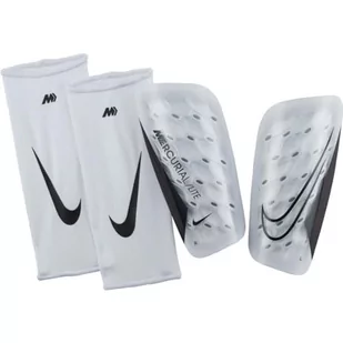 Nike Unisex Shinguard Mercurial Lite, White/White/Black, DN3611-100, L - Plecaki - miniaturka - grafika 1