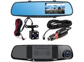 Pozostałe akcesoria do telefonów - Rejestrator Jazdy Kamera Cofania Lusterko Full Hd - miniaturka - grafika 1