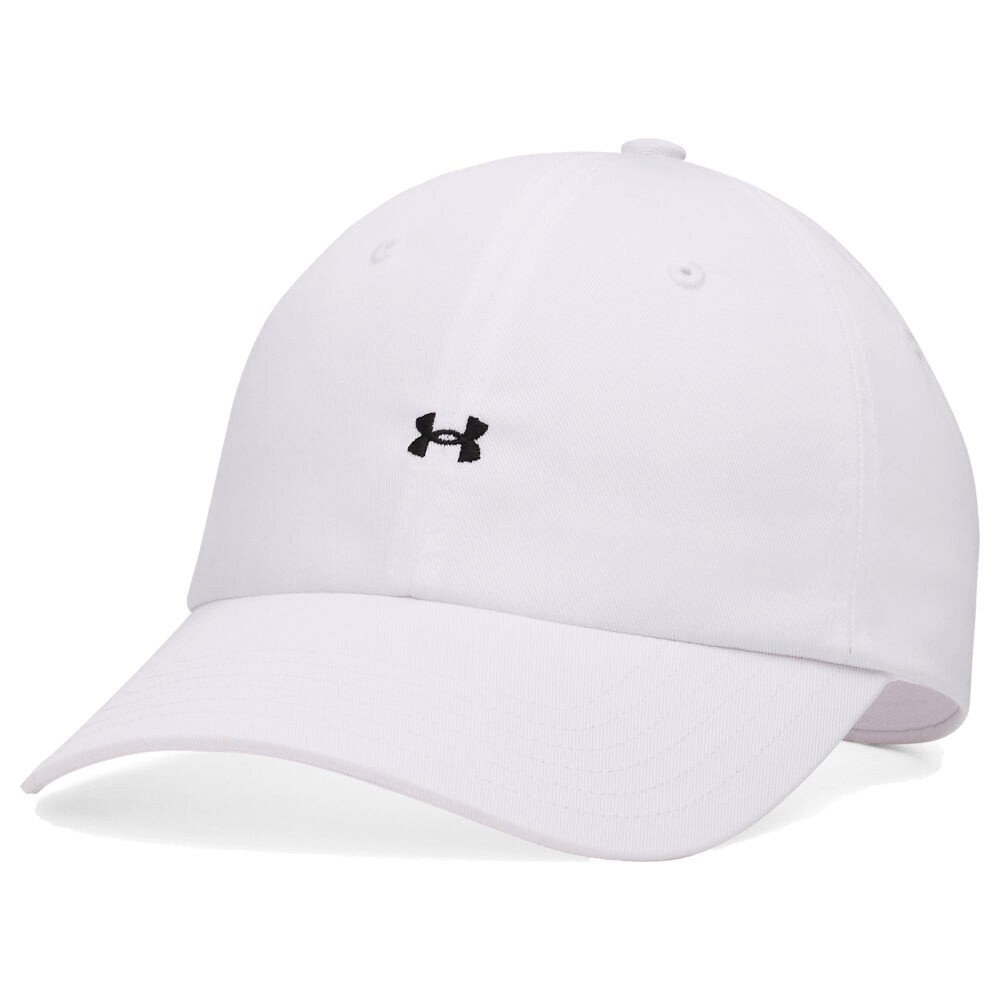 Damska czapka z daszkiem Under Armour ESSENTIAL LOW ADJ White/Black