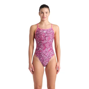 Strój Kąpielowy Arena Pink Dahlia Swimsuit Lace - Stroje kąpielowe - miniaturka - grafika 1