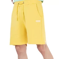 Spodnie sportowe męskie - Spodenki Alpha Industries Organics Jogger Short 106365647 - żółte - miniaturka - grafika 1