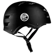 Kaski rowerowe - Spokey Kask Ninja rozmiar 58-61) Czarny - miniaturka - grafika 1