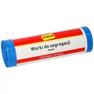 TOPSELLER worki do segregacji 120l niebieskie 8szt. - Woda - miniaturka - grafika 1