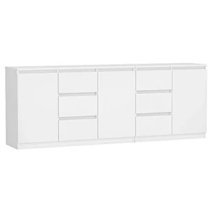 Biała długa komoda 200 cm S3-S94 - Komody - miniaturka - grafika 1