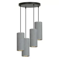 Lampy sufitowe - Emibig Bente lampa wisząca 4-punktowa szara 1060/4PREM 1060/4PREM - miniaturka - grafika 1