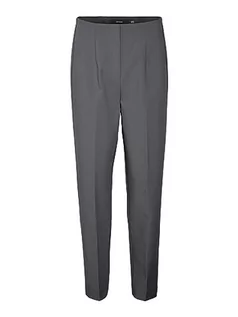 Spodnie damskie - Bestseller A/S Damskie spodnie VMSANDY HR zwężane NOOS, szare paski, XL/30, Grey Pinstripe, 30-XL - grafika 1