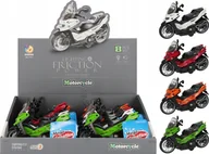Samochody i pojazdy dla dzieci - Mega Creative MOTOCYKL B/O 14CM SKUTER MC DISP 8/112 - miniaturka - grafika 1