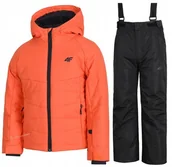 Kombinezony dla dzieci - 4F CHĹOPIÄCY KOMBINEZON KOMPLET KURTKA SPODNIE membrana / rozm 146 - miniaturka - grafika 1