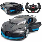 Zabawki zdalnie sterowane - Samochód Zdalnie Sterowany Rc Auto Na Pilot Bugatti Divo Otwierane Drzwi LED - miniaturka - grafika 1