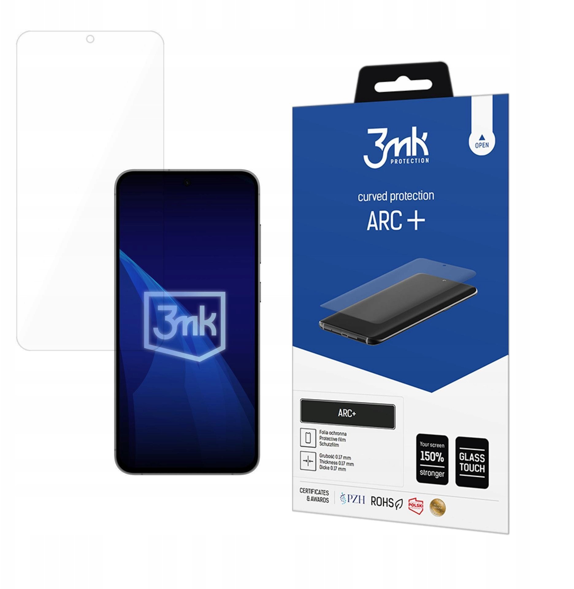 Folia 3MK ARC+ Fullscreen do Samsung Galaxy S25 FE