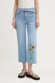 Spodnie damskie - Desigual jeansy OHIO damskie high waist 25SWDD14 - miniaturka - grafika 1