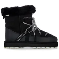 Botki damskie - Buty Emu Australia Blurred W12641BLAK - czarne - miniaturka - grafika 1