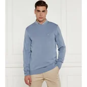 Swetry męskie - Calvin Klein Sweter | Classic fit | z dodatkiem jedwabiu - miniaturka - grafika 1