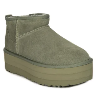 UGG Botki Classic Ultra Mini Platform Shaded Clover-41 - Botki damskie - miniaturka - grafika 1