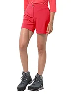 Spodenki damskie - Jack Wolfskin Szorty damskie Jwp Shorts W czerwony czerwony l - miniaturka - grafika 1