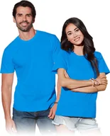 Koszulki męskie - T-shirt jasnoniebieski roz.M - miniaturka - grafika 1