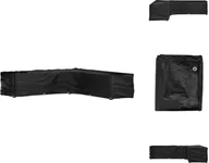 Pokrowce na meble ogrodowe - vidaXL Pokrowiec na meble ogrodowe w kształcie litery L 20 oczek 300x300x70 cm - Pokrowce ochronne na meble ogrodowe - miniaturka - grafika 1