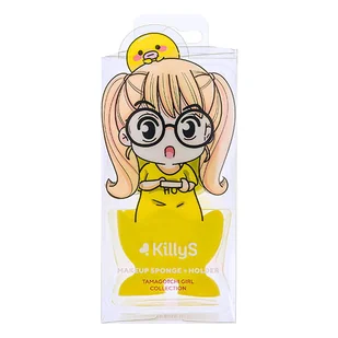 KillyS Tamagotchi Girl gąbeczka do makijażu ze stojakiem Lime 1szt. - Gąbeczki do makijażu - miniaturka - grafika 1
