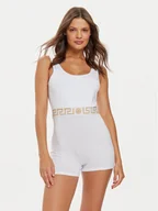 Piżamy damskie - Versace Kombinezon 1015857 1A10011 Biały Slim Fit - miniaturka - grafika 1