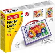 Zabawki kreatywne - Quercetti Fantacolor Mozaika 10Mm 150Szt 922 [Zabawka] - miniaturka - grafika 1