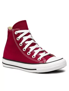 Trampki męskie - Converse Trampki All Star Hi Maroon M9613 Bordowy - grafika 1