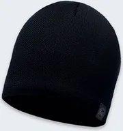 Czapki damskie - Czapka Buff Safety Knitted Polar Solid Black - miniaturka - grafika 1
