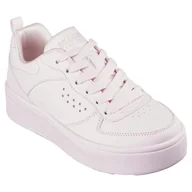 Buty dla dziewczynek - Buty do chodzenia dla dzieci Skechers Court High Color Z - miniaturka - grafika 1