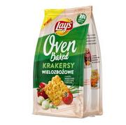 Lays - Krakersy wielozbożowe o smaku warzyw z zieloną cebulką