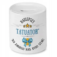 Skarbonki - Skarbonka Dla Tatuatora na Urodziny Prezent z Nadrukiem ze Zdjęciem - miniaturka - grafika 1