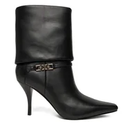 Botki damskie - Botki Guess FLFNXX LEA10 Czarny - miniaturka - grafika 1