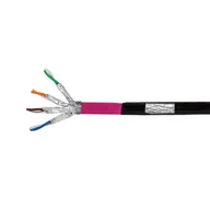 Patchcordy - LogiLink CPV0080 kabel sieciowy Czarny 25 m Cat7 S/FTP (S-STP) - miniaturka - grafika 1