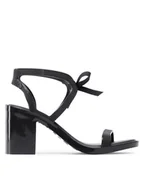 Sandały damskie - Melissa Sandały Ophelia + Jason Wu Ad 32962 Czarny - miniaturka - grafika 1