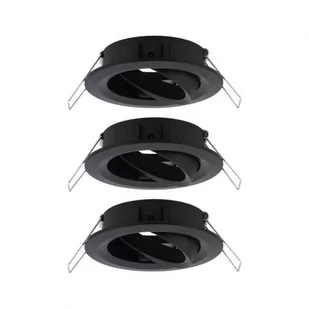 Paulmann Choose 3szt Oprawka ruchoma max 3x10W 230V 51mm Czarny Mat Aluminium PL92487) PL92487 - Lampy pozostałe - miniaturka - grafika 1