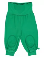 Spodenki dla niemowląt - Fred´s World by GREEN COTTON Spodnie dresowe "Alfa" w kolorze zielonym - miniaturka - grafika 1