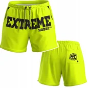 Spodenki męskie - Kąpielówki Plażowe Męskie Extreme Hobby Nitro Neon R. S - miniaturka - grafika 1