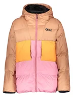 Kurtki damskie - PICTURE Kurtka zimowa "Skarary" w kolorze jasnobrązowo-żółto-jasnoróżowym - miniaturka - grafika 1